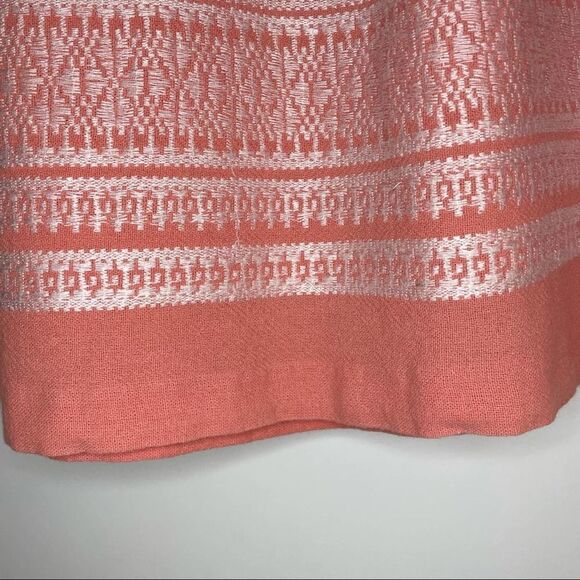 De Collection Peach Embroidered Skirt L - Picture 5 of 12